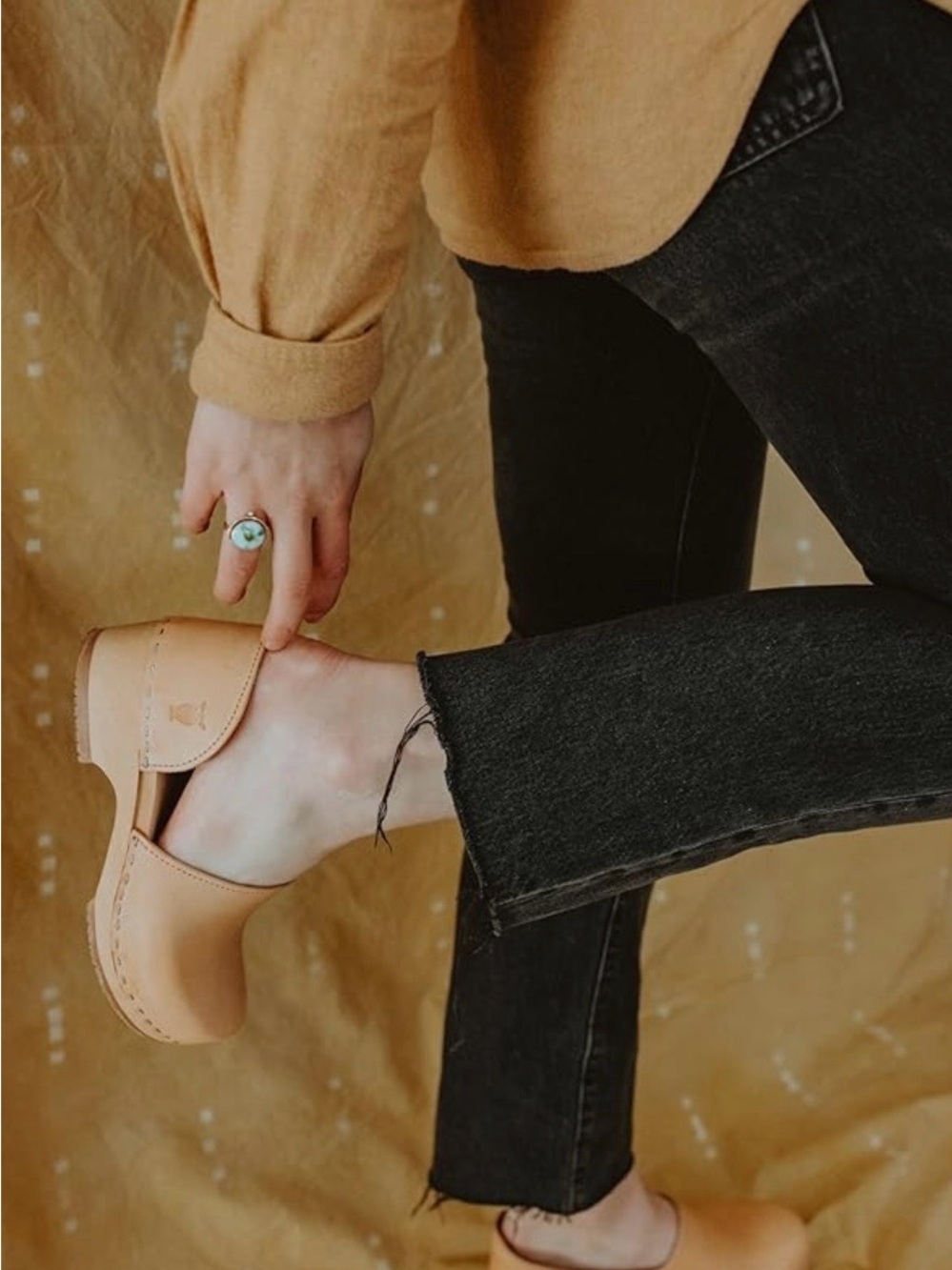 Sandgren's Low Heeled Swedish Brett Clog